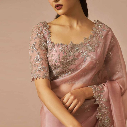 Embroided Saree